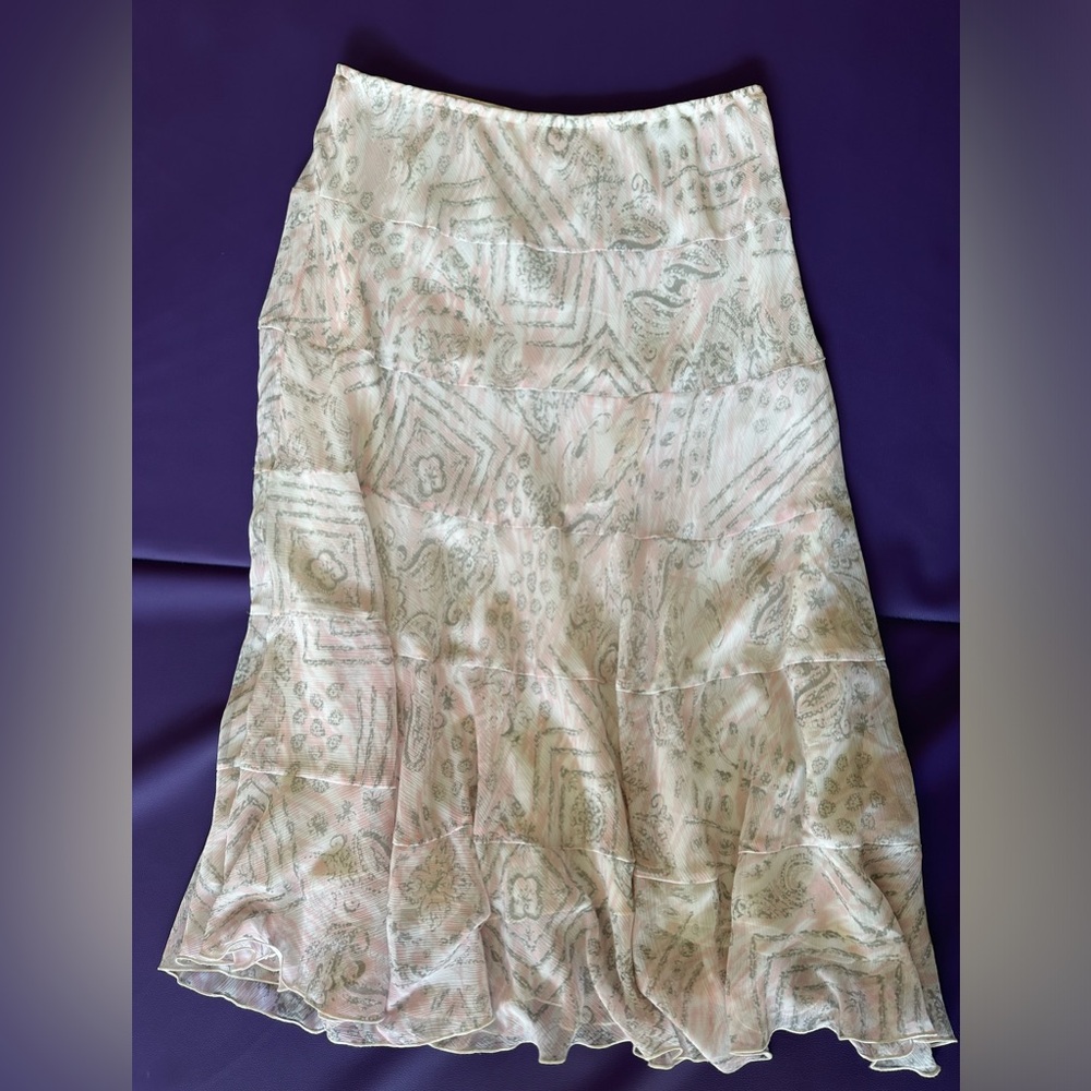 Pink and Gray Skirt